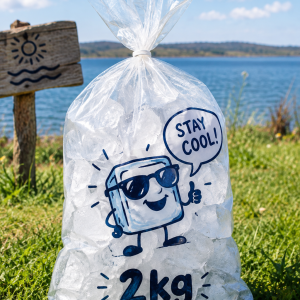 2kg bag of Ice